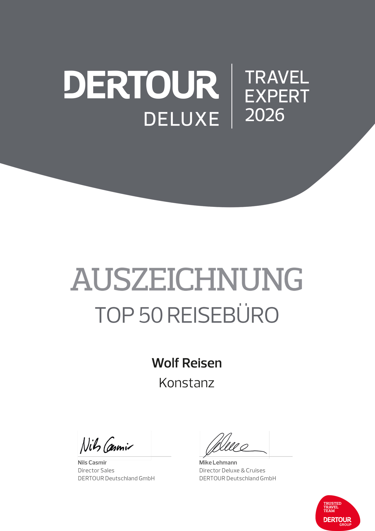 Travel Expert Zertifizierung 2026