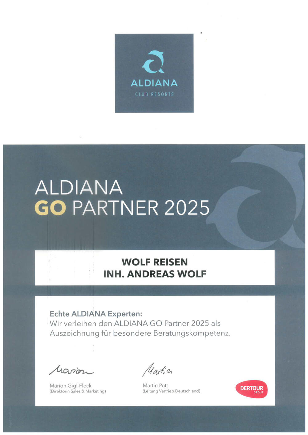 Aldiana GO Partner 2025